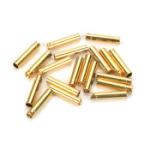 E-flite EFLAEC514 Gold Bullet Connector, Female, 4mm (30)