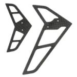 E-flite EFLH1326C STAB/FIN SET CARBON CPV3 F/CP V3 BLADE