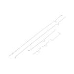 E-flite EFLU5605 Pushrod set: UMX Cessna 182