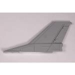 FMS Model Produ FMMFE003GRY Rudder: F16, Grey, EPS