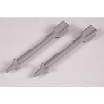 FMS Model Produ FMMFY005GRY F18 Missile, Grey EPO