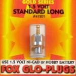 Fox Manufacturi FOX4204 Gold Series Plug, Standard Long, 1.5V