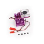 INTEGY INC. INTC22470P Motor Heatsink and Cooling Fan, Purple