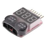 INTEGY INC. INTC23212 LiPo VOLTAGE CHECKER / WARNING BUZZER FOR 1 TO 6 CEL