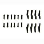 JBOT DECALS JCO2025 1/10th Scale Ball Cups, Black (20)