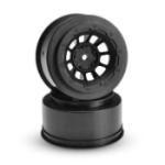 Jconcepts Inc JCO3350B Front Hazard Wheel, Black (2) :2WD Slash