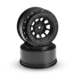 Jconcepts Inc JCO3351B Rear Hazard Wheel, Black (2) : Slash