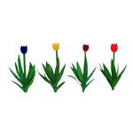 Jtt & Partners JTT95555 Tulips, Red/Pink/Yellow/Purple 1" (36)