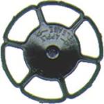 Kadee Qualtiy P KAD2042 HO Brake Wheel, Miner/Black (8)