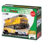 Kato USA Inc KAT1060021 N ES44AC Freight Train Set, CSX/Dark Future