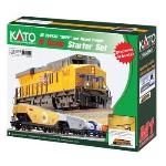 Kato USA Inc KAT1060024 N ES44AC Freight Train Set, BNSF/Wedge