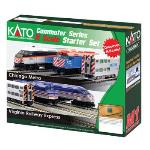 Kato USA Inc KAT1060031 N MP36PH Commuter Starter Set, Metra