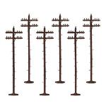 LIONEL LNL649086 S AF Standard Telephone Poles