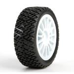 Team Losi Racin LOS41006 FF/RR Gravel Spec Tire,(2) Mounted: Mini Rally