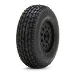 Team Losi Racin LOS43002 Premount Eclipse Rib Tires/Wheel front(2):XXX-SCB