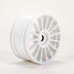 Team Losi Racin LOS45011 Wheel, White (2): 6IX