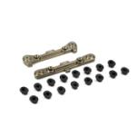 Team Losi Racin LOSA1759 LRC Adj Rear Hinge Pin Brace w/Inserts: 8B/T 2.0