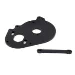 Team Losi Racin LOSA2944 Motor Plate & Front Pin Brace: XXX-SCT