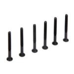 Team Losi Racin LOSA6268 4-40 x 1 1/4" Flat Head Screw (6)