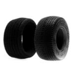 Team Losi Racin LOSA7644R Ultra Digits SCT Tire w/Inserts, Red