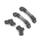 Team Losi Racin LOSA9849 GRAPHITE R PIVOT SUPPORT SUPPORT SET