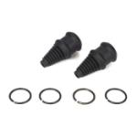 Team Losi Racin LOSB3222 Center Coupler Boots & Clips: 5IVE-T,MINI WRC