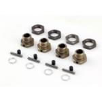 Team Losi Racin LOSB3516 17mm Hex Adapter Set (4): LST2, MUG