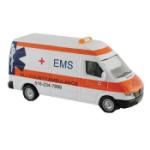 MODEL POWER MDP19219 MB/DODGE EMS VAN KIT 1/87 SCALE DC