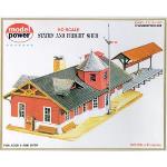 MODEL POWER MDP427 HO KIT Station & Freight Shed