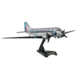 MODEL POWER MDP5559 DC3 EASTERN AIRLINES 1/100 DIE CAST