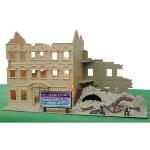 MODEL POWER MDP579 HO B/U Urban Renewal, Lighted w/Figures