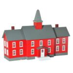 MODEL POWER MDP783 HO B/U Little Red School House