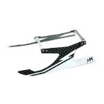 Microheli Co Lt MHE18FX006IW Aluminum/ CF Landing Gear "I", White; 180 CFX