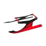 Microheli Co Lt MHE18FX106IR Alum/CarbonFiber Landing Gear "I", Red; 180 CFX