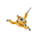 Microheli Co Lt MHE18FX212 CNC Titanium X Swashplate, Gold; Blade 180 CFX