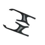 Microheli Co Lt MHEMCPX006LV Z CARBON SKIDS BLADE MCPX FOR MCPX BLADE