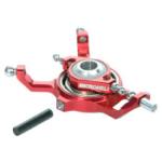 Microheli Co Lt MHEMCPX112X CNC X SWASHPLATE RED MCPX FOR MCPX BLADE