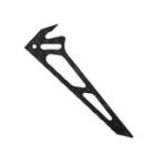 Microheli Co Lt MHEMSR064VF Carbon Fiber Vertical Tail Fin,MHEMSR025:Blade MSR