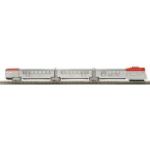 Mikes Train Hou MTH1160401 O 616 Flying Yankee w/PS3, Red/Silver