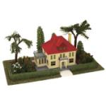 Mikes Train Hou MTH1190072 O #911 Country Estate w/#191 Villa, Cream/Red