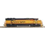 Mikes Train Hou MTH20204241 O Hi-Rail SD50 w/PS3, Chessie