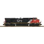 Mikes Train Hou MTH20204991 O Hi-Rail ES44AC w/PS3, CN #2805