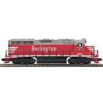 Mikes Train Hou MTH20205281 O Hi-Rail GP40 w/PS3, CB&Q #639