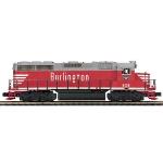 Mikes Train Hou MTH20205291 O Hi-Rail GP40 w/PS3, CB&Q #634