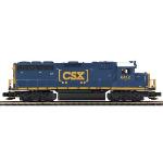 Mikes Train Hou MTH20205701 O Hi-Rail GP40 w/PS3, CSX #6412