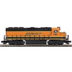 Mikes Train Hou MTH20205741 O Hi-Rail GP40 w/PS3, BNSF #3001