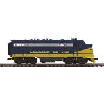 Mikes Train Hou MTH20206111 O Hi-Rail F7A w/PS3, C&O #7011