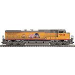 Mikes Train Hou MTH20206621 O Hi-Rail Dash-9 w/PS3, UP #9816