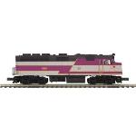 Mikes Train Hou MTH20206801 O Hi-Rail F40PH w/PS3, MBTA #1053