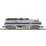 Mikes Train Hou MTH20206821 O Hi-Rail F40PH w/PS3, Amtrak #393